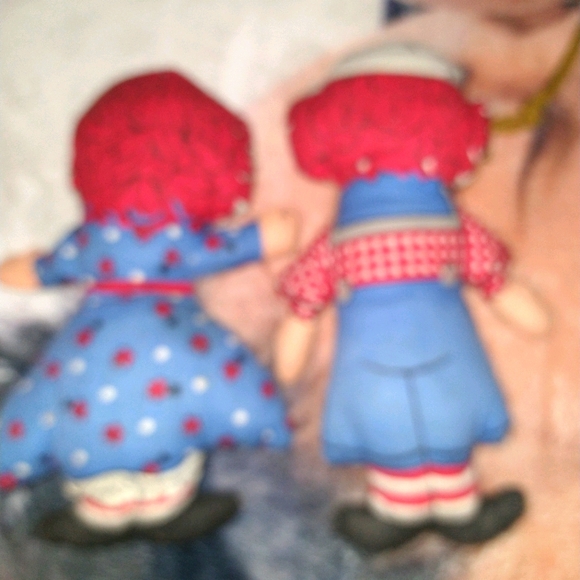 Raggedy Ann and raggedy Andy vintage dolls - Picture 4 of 4